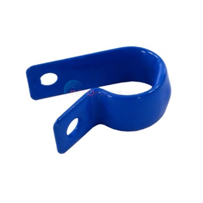Aqua Products P Clip, 7/16", Blue, Coated; (Single) - 2109