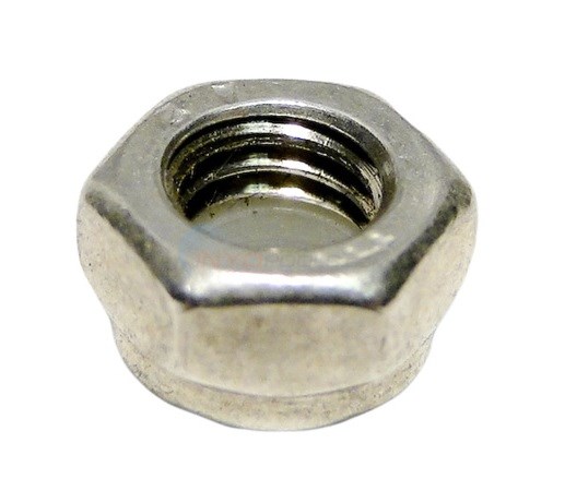 NUT, S/S,  HEX LOCK M5; (EA/2/2)