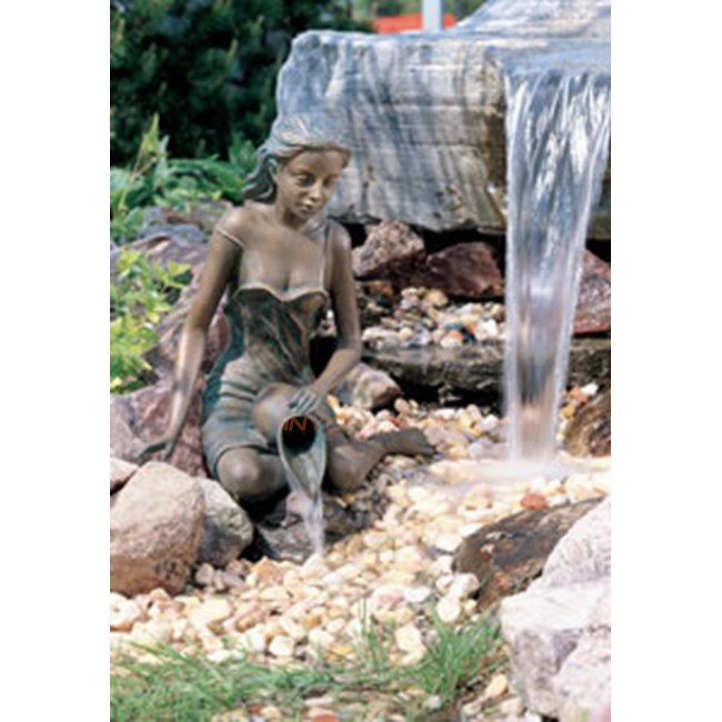 Aquascape Large Woman With Pouring Vase - 98535