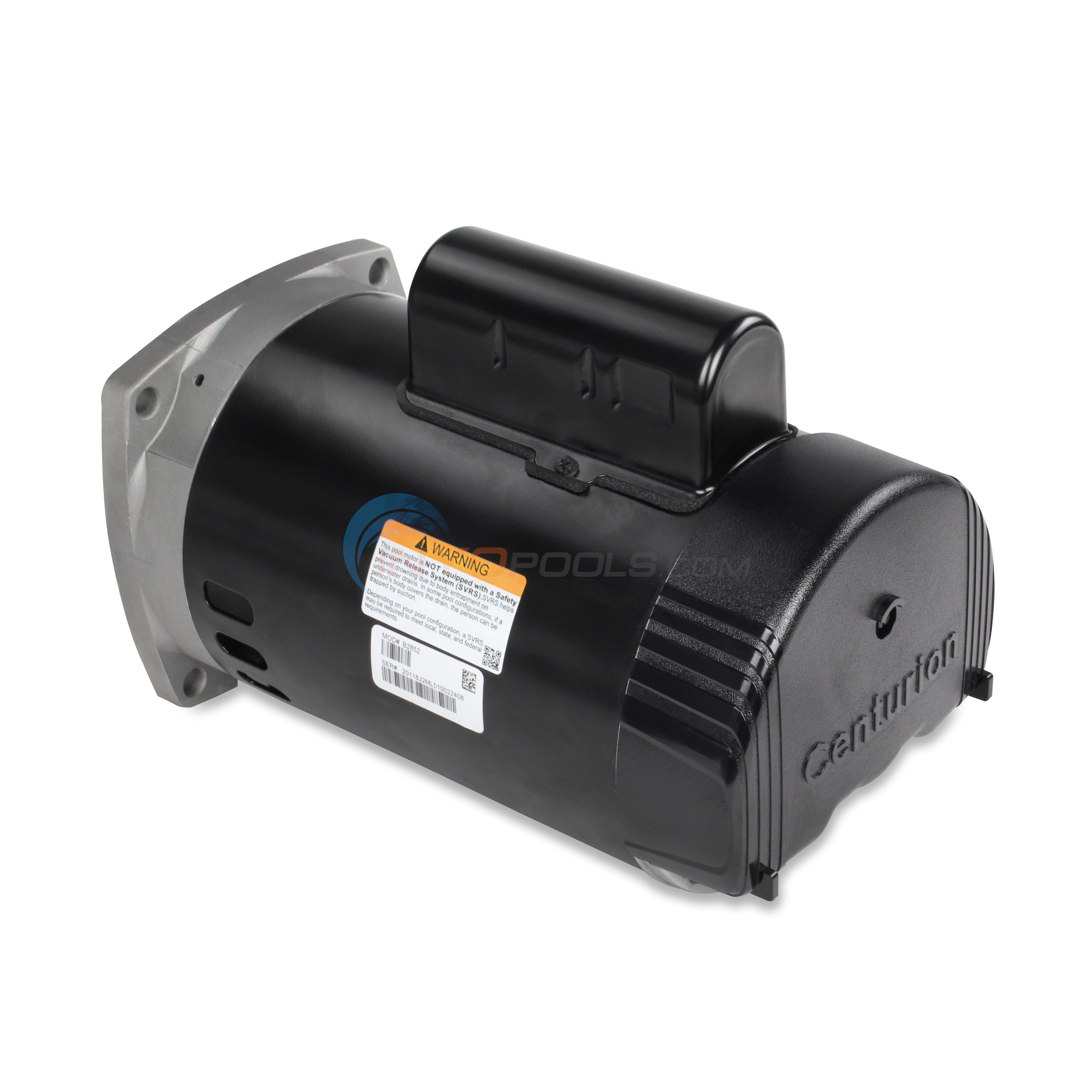 Century (A.O. Smith) 0.75 HP Up Rate Motor, Square Flange