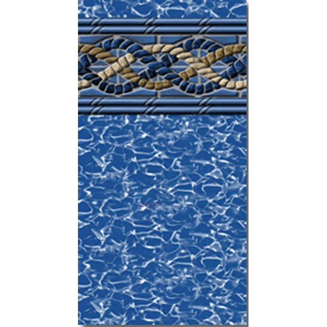 Blue Wave 11x18ov Mystri Gold Beaded 52" Swimming Pool Liner - NL757314