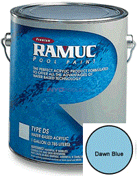 RAMUC Pool Paints Type DS Acrylic Paint Dawn Blue NA633