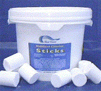 Blue Wave Chlorine Sticks 50 lbs NC188