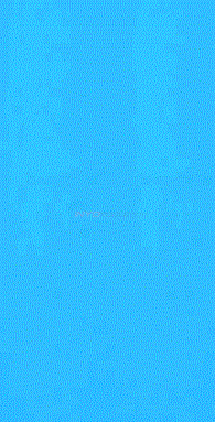 12' x 17' Oval 48"-52" Depth Overlap Solid Blue Standard Gauge Liner