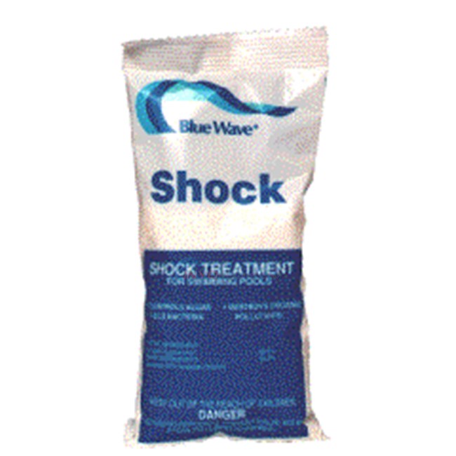 Blue Wave Blast-Out (Cal Hypo) Pool Shock 24 x 1 lb bags - NY402