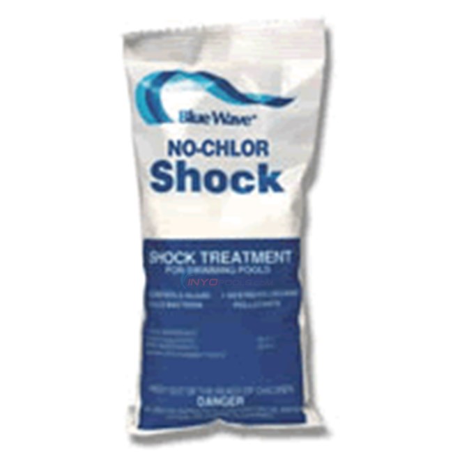 Blue Wave No-Chlor Pool Shock 24 x 1 lb bag - NY442