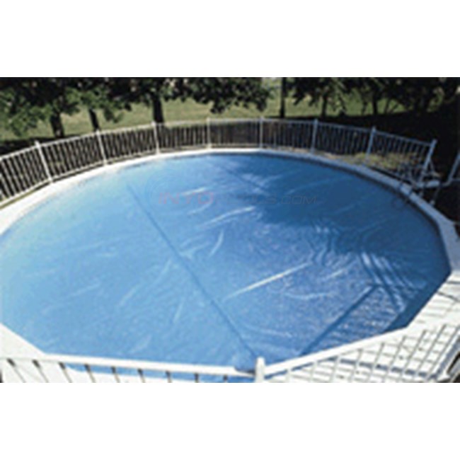28 ft Round Solar Blanket Swimming Pool Cover, 8 Mil, 3 Year Warranty - NS125