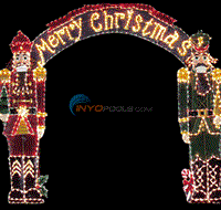 Nutcracker Archway Lawn Decoration SL111