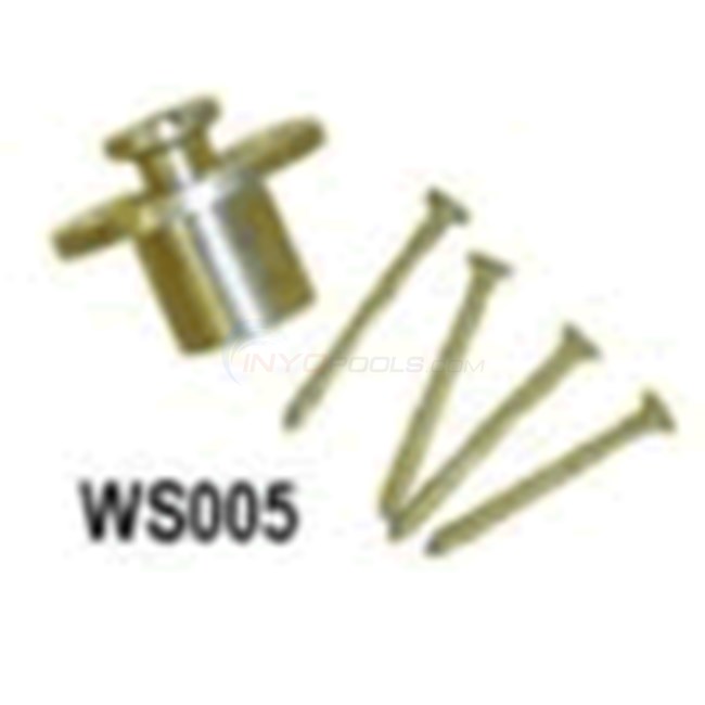 Wood Deck Anchor for Pool Safety Cover - WS005