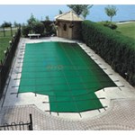 12' x 24' Rectangular w/ 4' x 8' CES Green Solid Safety Cover 18 ...