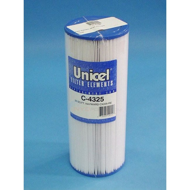Unicel Filter Element, 25 SF, Hayward - C-4325