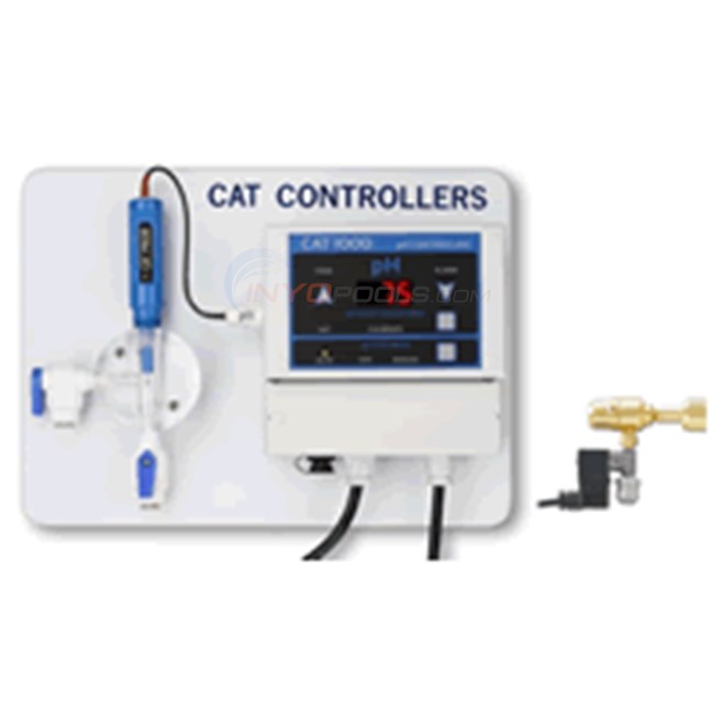 CAT 1000 pH Controller Package w/ CO2 Feeder - CAT-1000-CO2