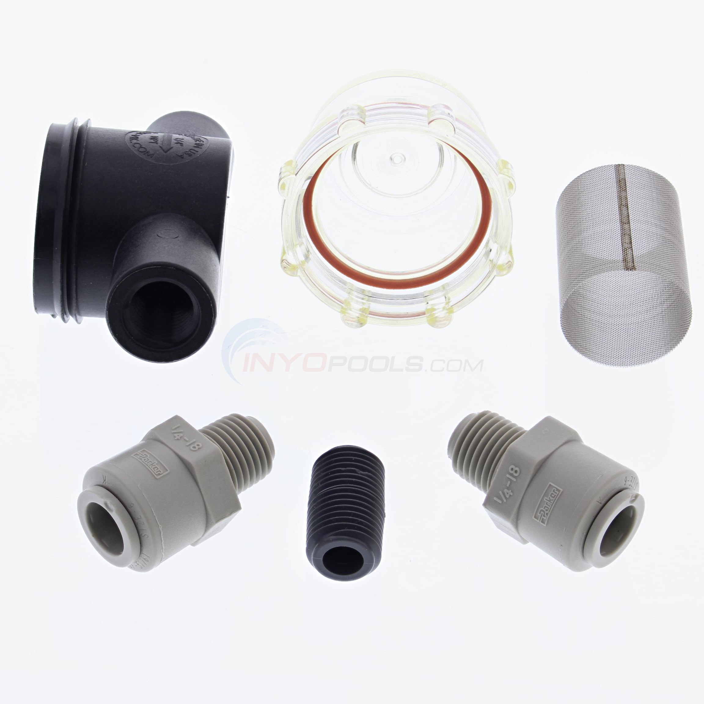 Hayward STRAINER-INLINE,1/4 IN - CAX-20256 - INYOPools.com