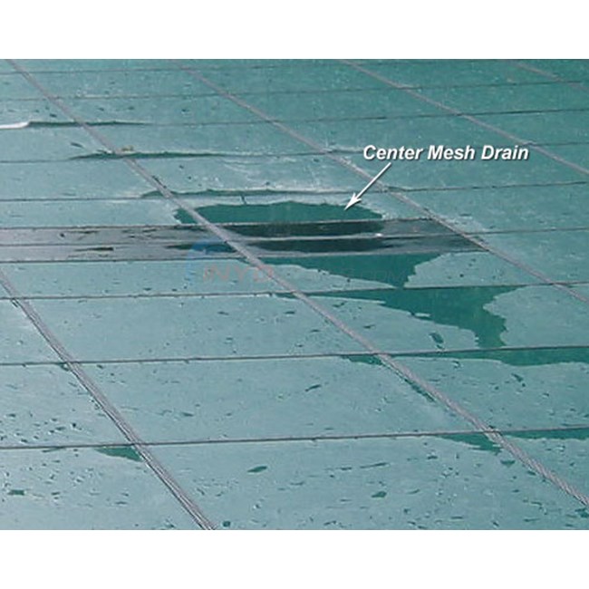 12' x 24' Rectangular w/ 4' x 8' Right Step Green Solid Safety Cover 18 Year (2 Years Full) - DGSAMD122458RSF