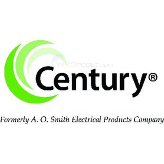 Century (A.O. Smith) 2.0 HP Full Rate Motor, Square Flange 56Y Frame, Single Speed - Model B2843
