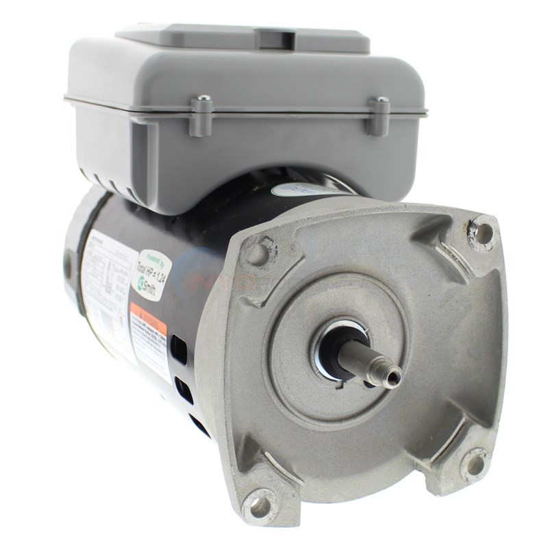 A.O. Smith Pool Motor Square Flange 3/4 HP 230V Full Rate Dual Speed w/ Digital Controller - B2980T