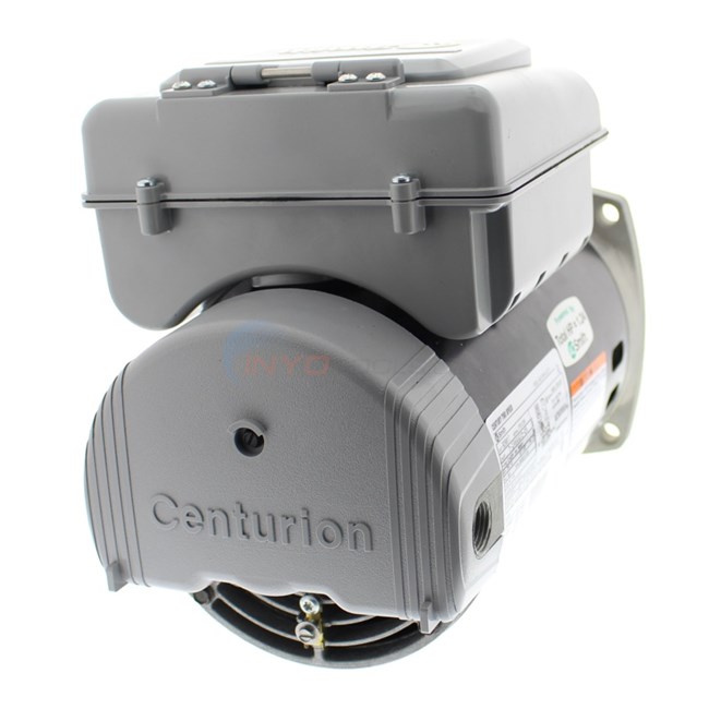 A.O. Smith Pool Motor Square Flange 3/4 HP 115V Full Rate Dual Speed w/ Digital Controller - B2981T