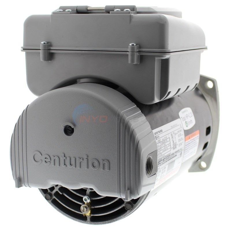 A.O. Smith Pool Motor Square Flange 1.5 HP Full Rate Dual Speed w/ Digital Controller - B2983T
