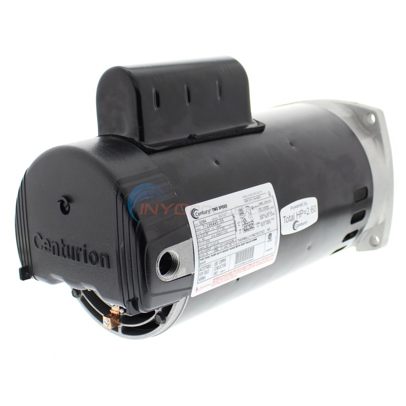 Century EVQ225 2.25THP VGreen Square Flange Speed Motor