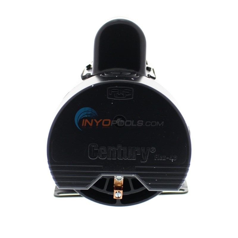 Magnetek Century (A.O. Smith) 1.5 HP Up Rate Thru Bolt Motor, 48Y Frame, Dual Speed, 230 Volt - Model BN34V1