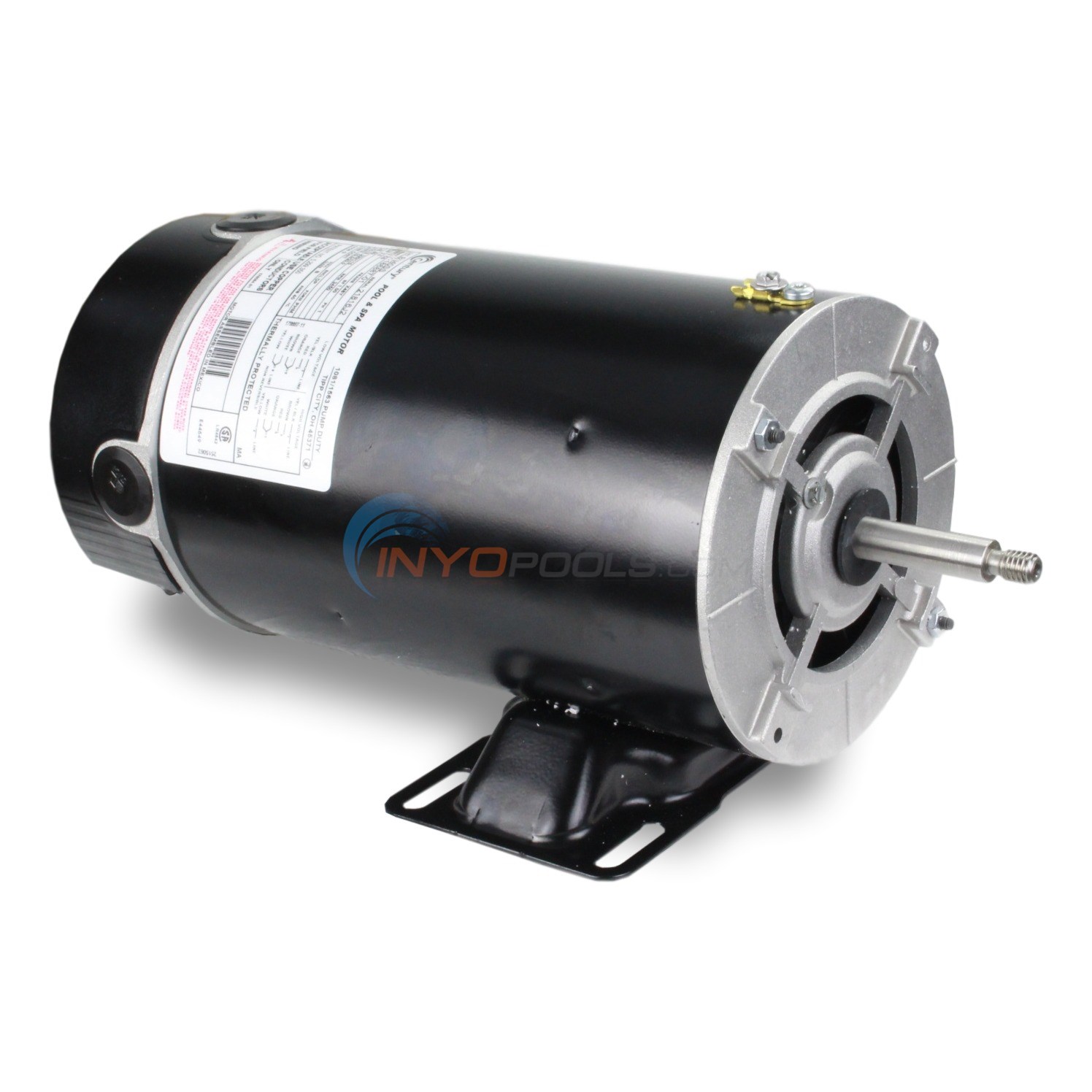 Magnetek Century (A.O. Smith) 2.0 HP Up Rate Thru Bolt Motor, 48Y Frame, Single Speed - Model BN40SS