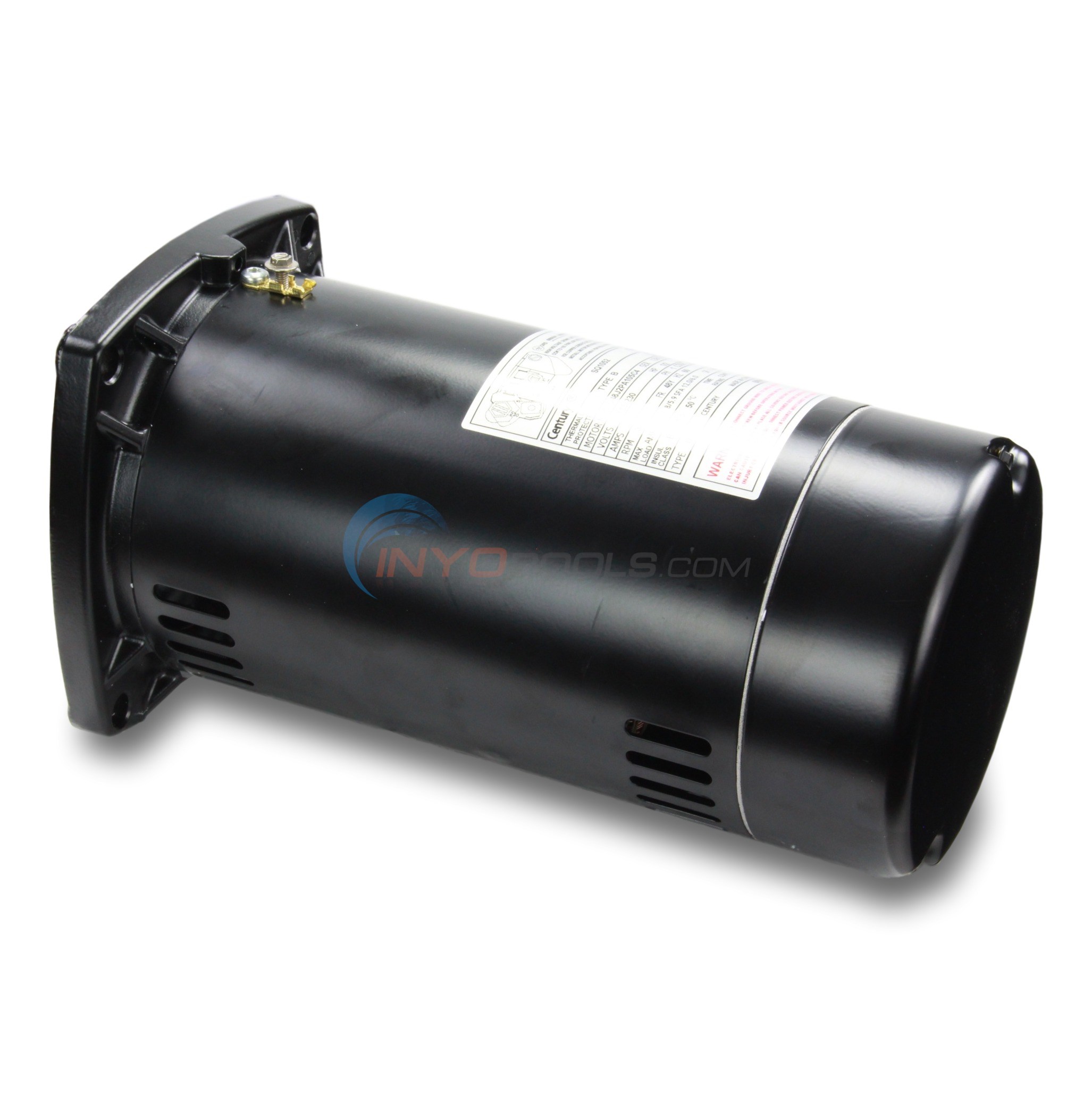 Century (A.O. Smith) 0.5 HP Full Rate Motor (Total HP 0.95) Square Flange 48Y Frame, Single Speed - Model SQ1052