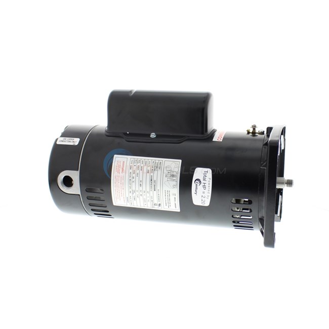 Century (A.O. Smith) 1.5 HP Full Rate Motor, Square Flange 48Y Frame, Single Speed - Model SQ1152