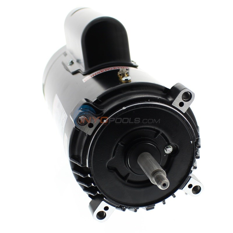 Century (A.O. Smith) 2.0 HP Full Rate Motor, Round Flange 56J Frame, Single Speed - Model ST1202
