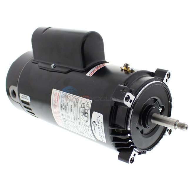 Century (A.O. Smith) 2.0 HP Full Rate Motor, Round Flange 56J Frame, Single Speed - Model ST1202