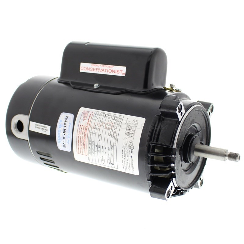 Century 3/4 HP Round Flange 56J Up Rate EE Motor - UCT1072