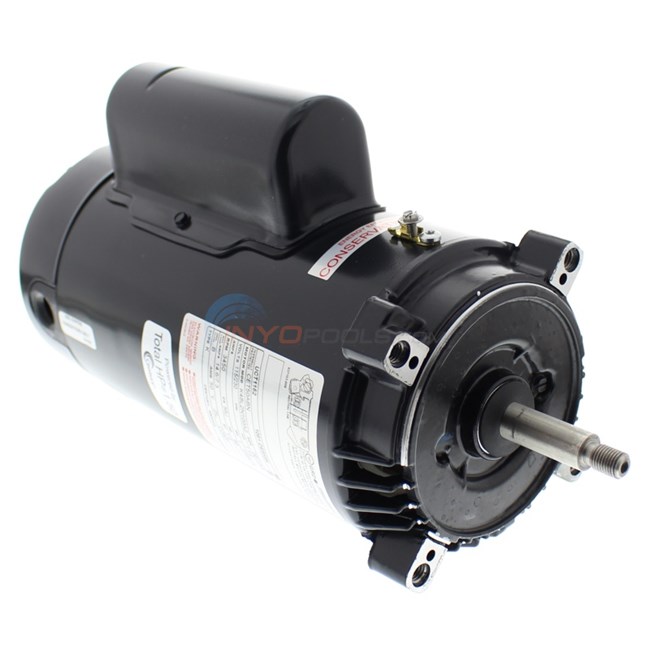 Century (A.O. Smith) 1.5 HP Up Rate Energy Efficient Motor, Round Flange 56J Frame, Single Speed - Model UCT1152