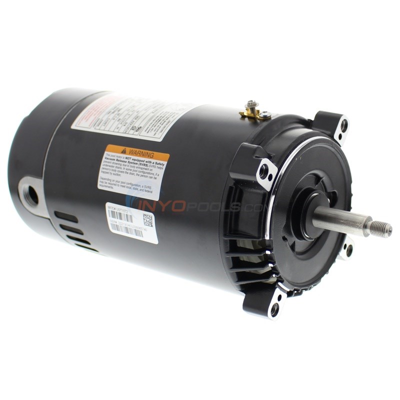 AO Smith SQ1072 Full Rated Square Flange .75 3/4 HP Swimming Pool Motor for sale online 