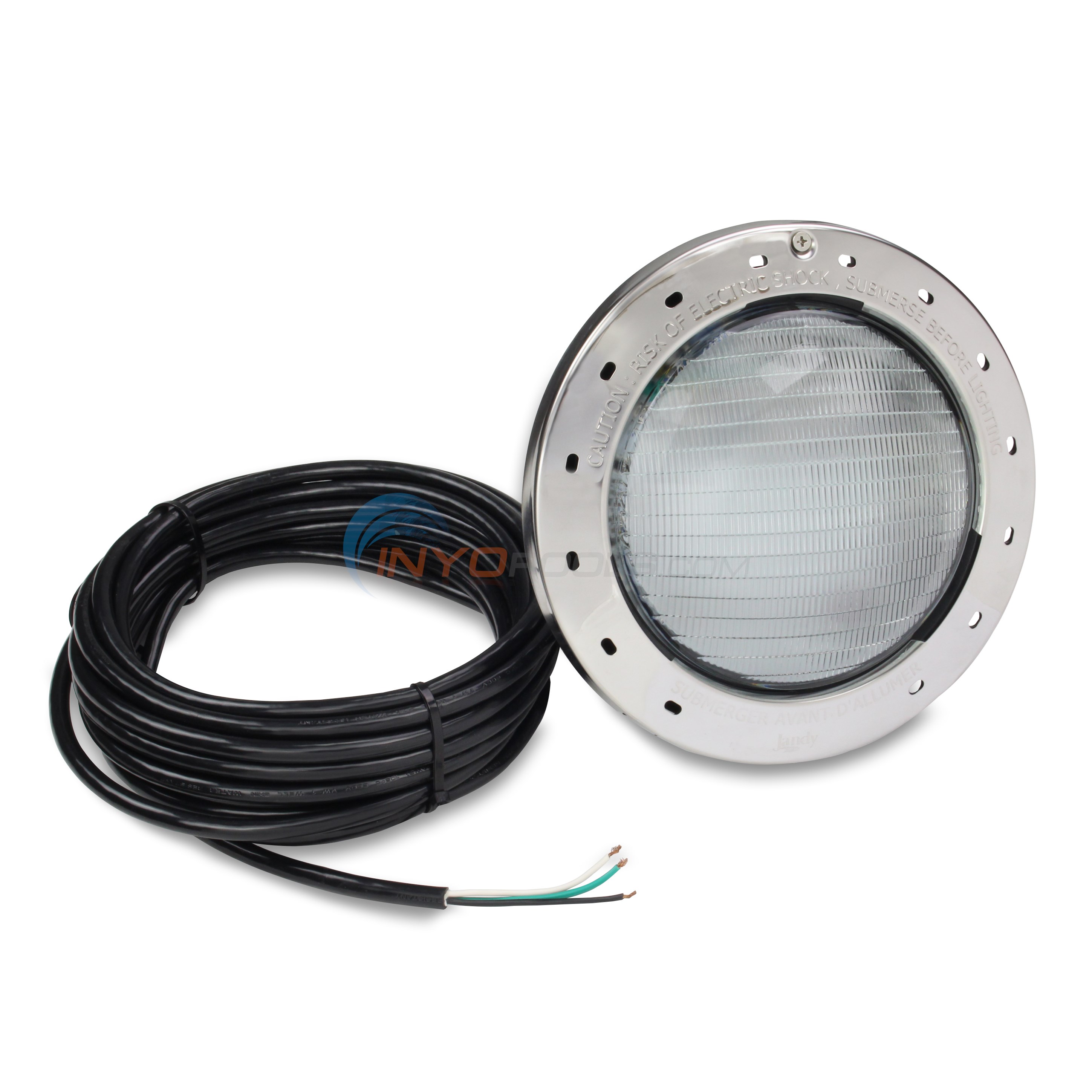 Jandy WaterColors LED Pool Light 120 Volt 30 ft cord Stainless