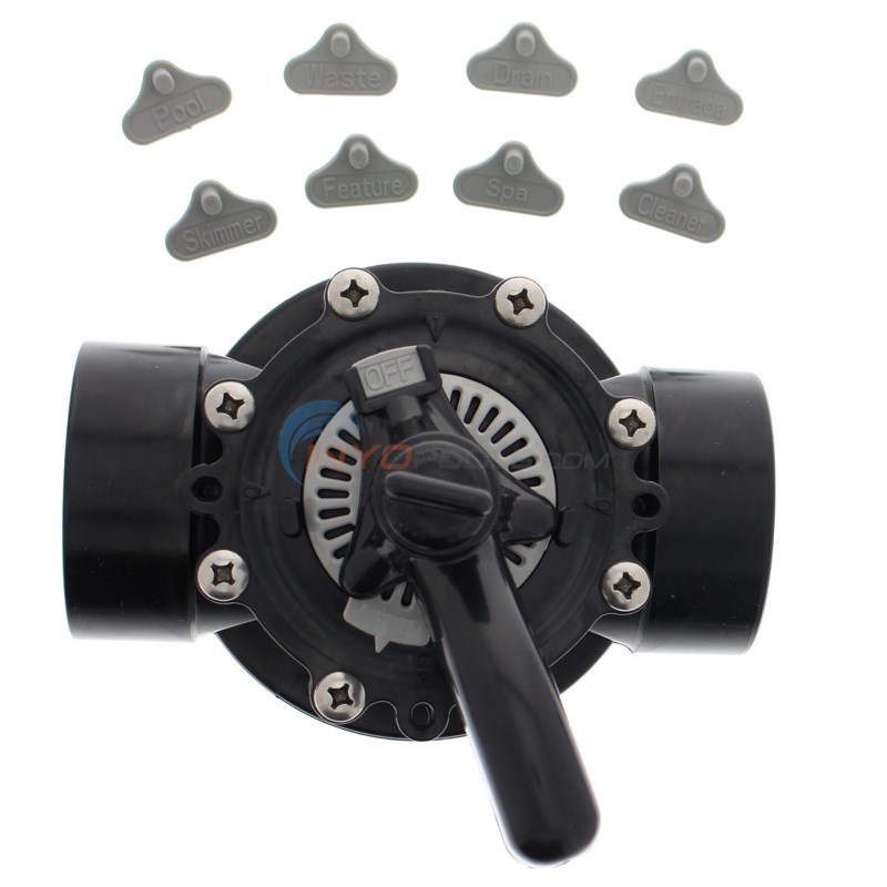 Custom Molded Products CMP 2 Way Diverter Valve, 2" Inside, 2.5" Outside - 25912-204-000