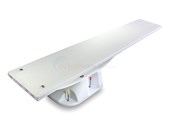 Salt Pool 6' Jump Base, Board and Assembly - Radiant White