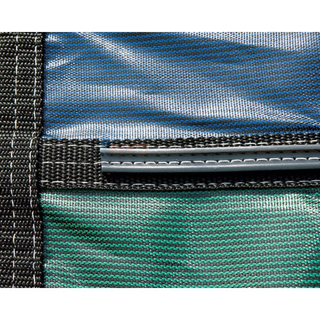 18' x 36' Rectangular Blue Mesh Safety Cover 18 Year (2 Years Full) - PL7433