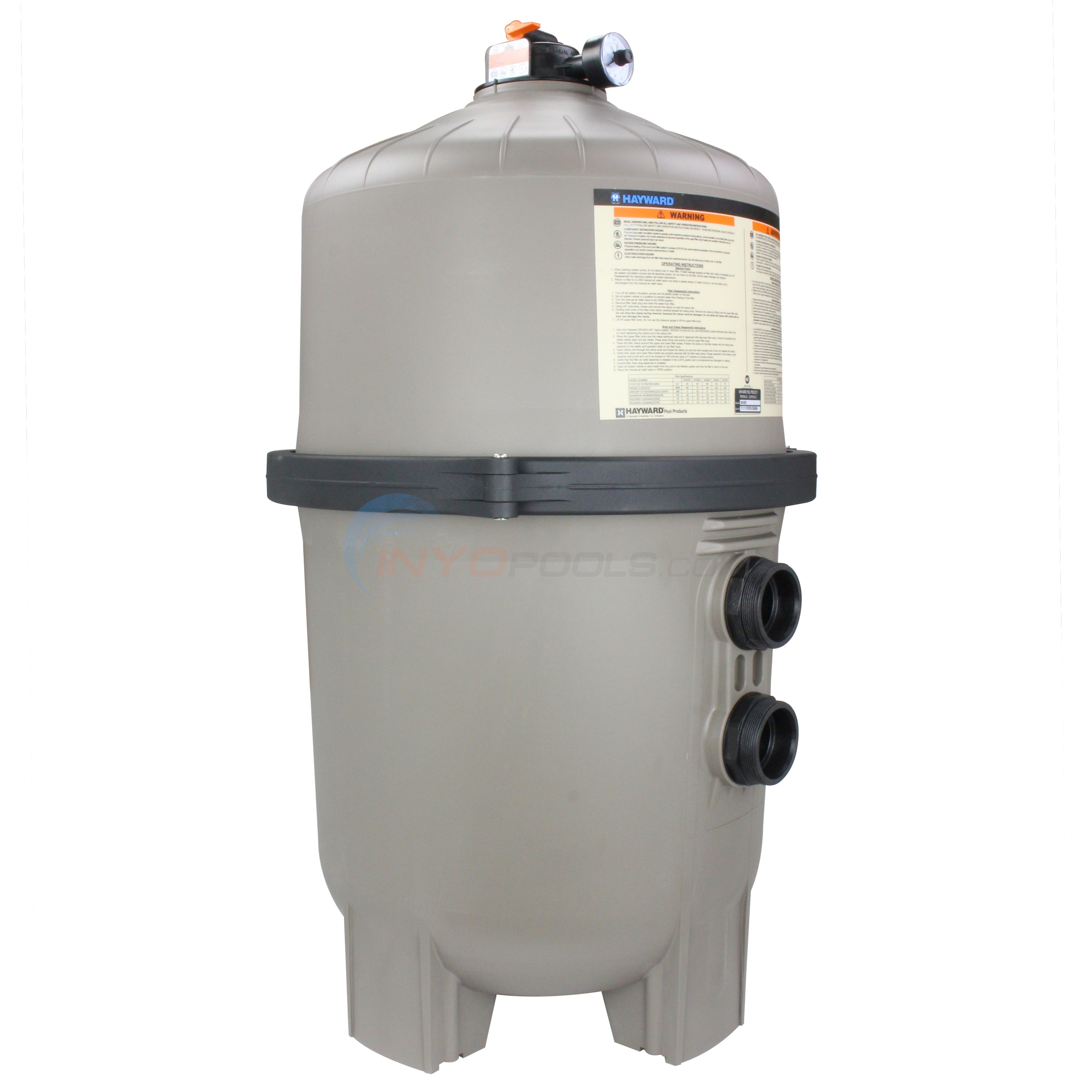 Hayward ProGrid DE Pool Filter, 60 sq ft, Valve Not Included
