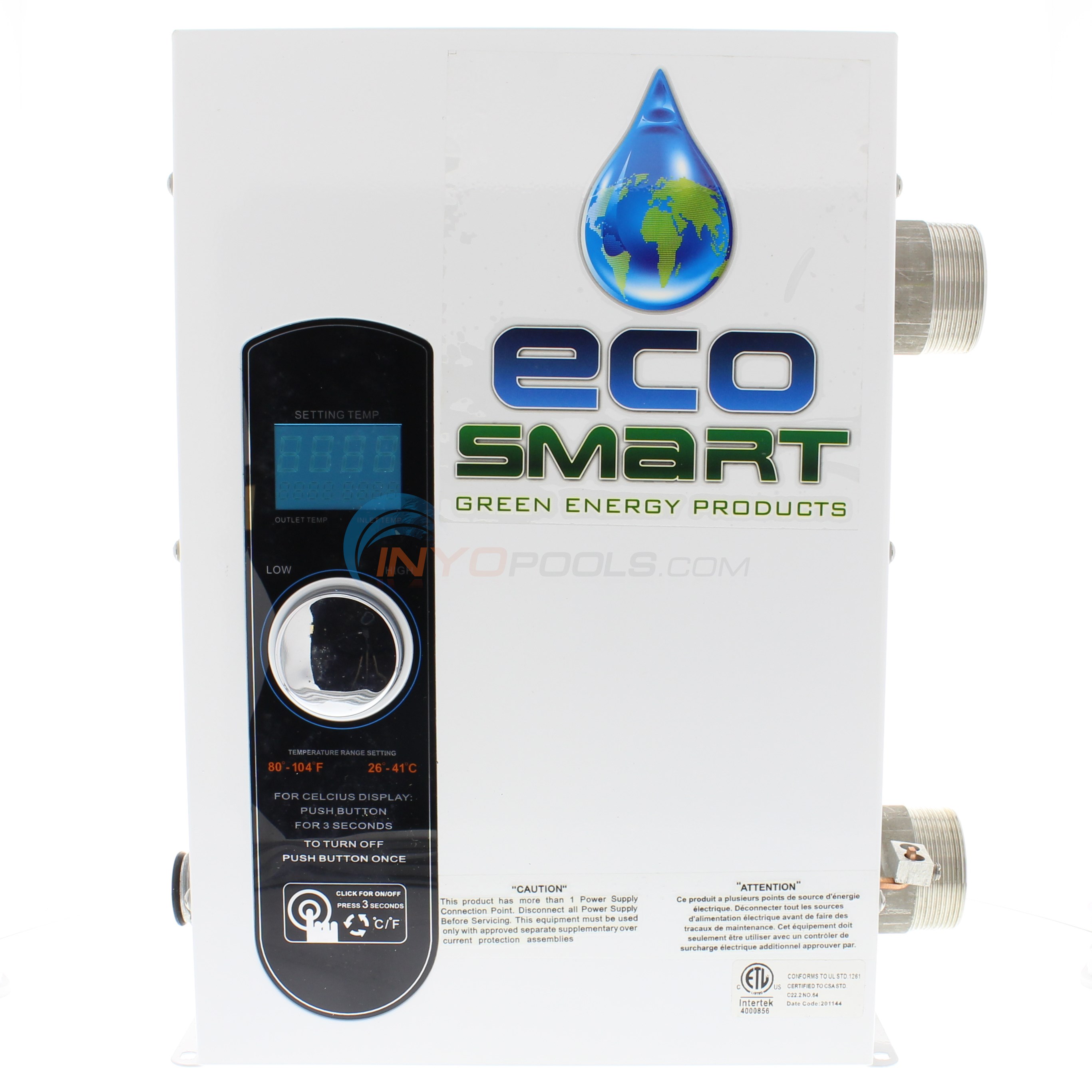 Eco Smart Smart Pool 27 kW Pool Heater