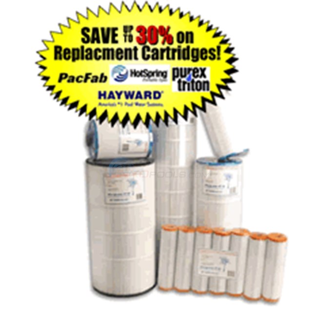 Jandy 100 Sq. Ft. Filter Replacement Cartridge - R0342000