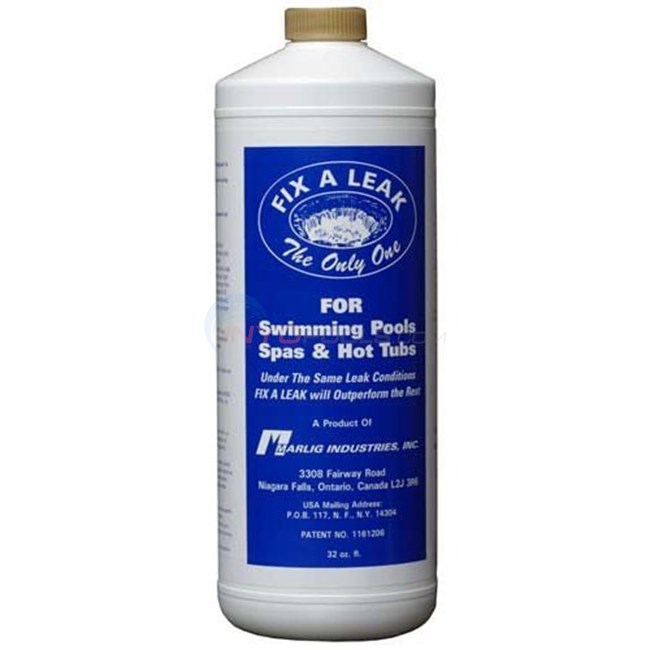 Marlig Fix-A-Leak Pool and Spa Leak Sealer, 32 oz. - 32OZFAL
