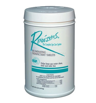 GLB Rendezvous Brominating Disinfectant Tabs 4 Lbs 106262
