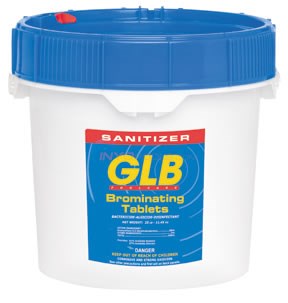 Glb Bromine Tabs 25lb For Pools 71206