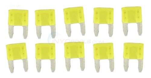 Hayward Fuse Kit 20a/yellow 10 Pk Logic/rite/trol 11/04 - GLX-F20A-10PK