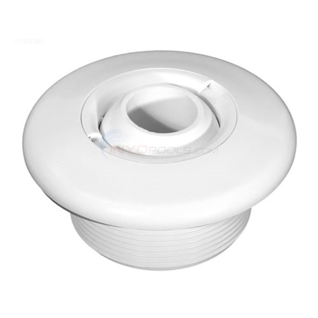 Std Wall Fitting Comp/Less Nut, White - 50-3500WHT