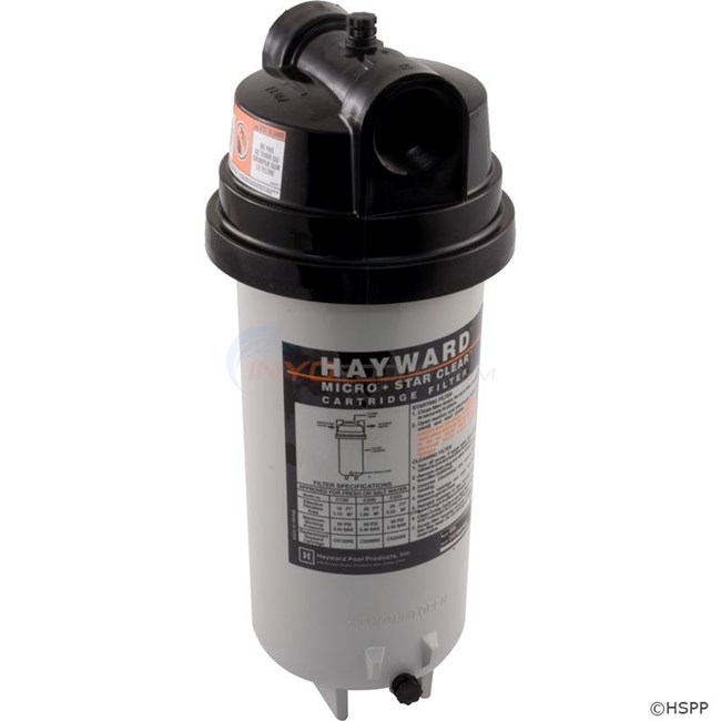 Hayward Star Clear Cartridge Filter 25 Sq Ft 1-1/2 Inch Ports - C225