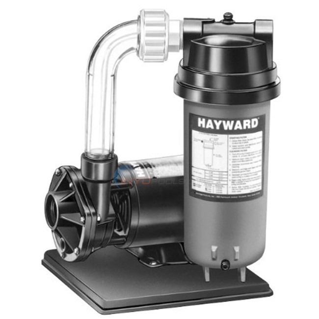 Hayward 25 Sq Ft Cartridge Filter System w/ 40 GPM Pump - C2251540LSS