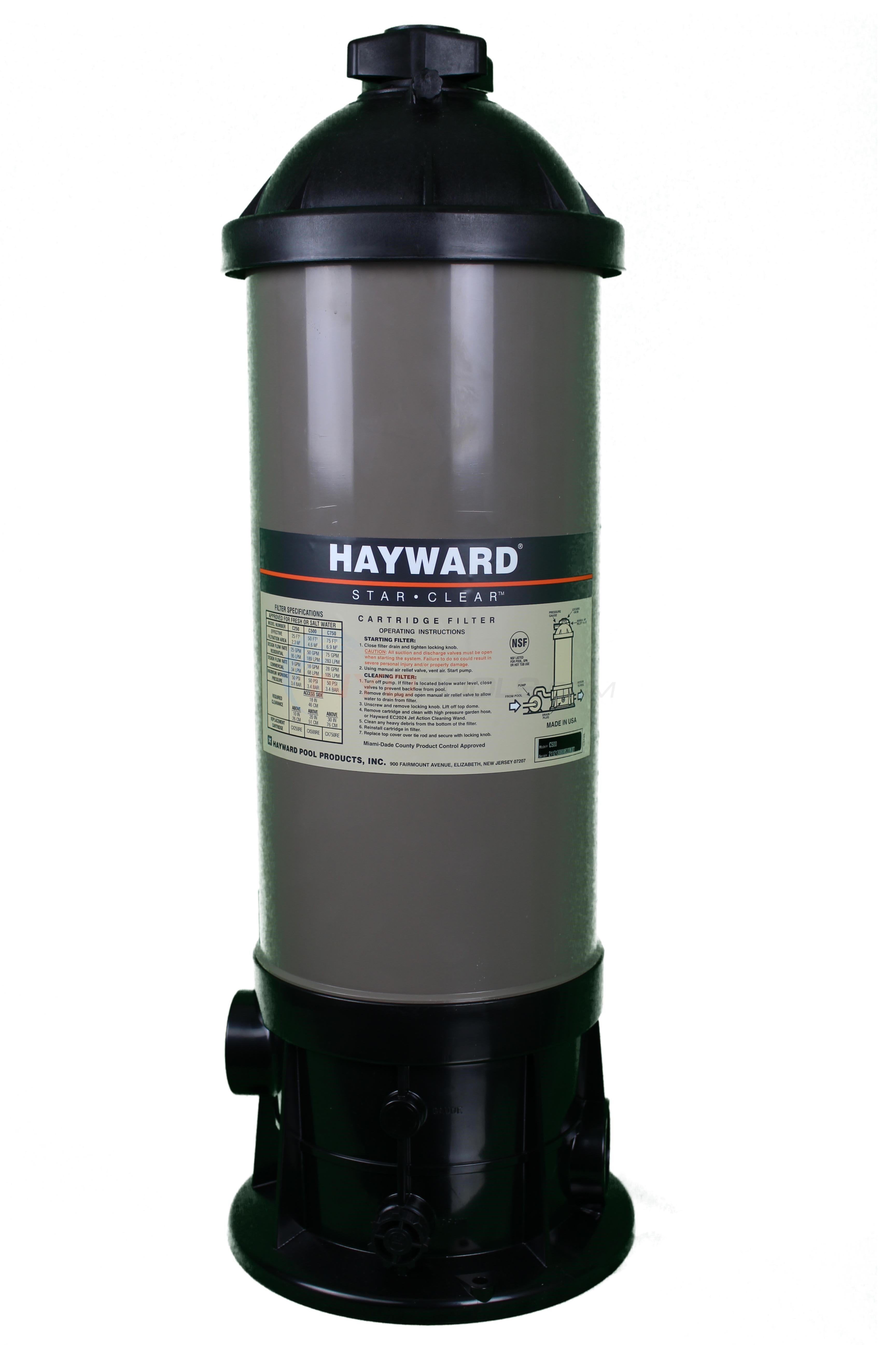 Hayward 50 Sq Ft Star-Clear Plus Swimming Pool Cartridge