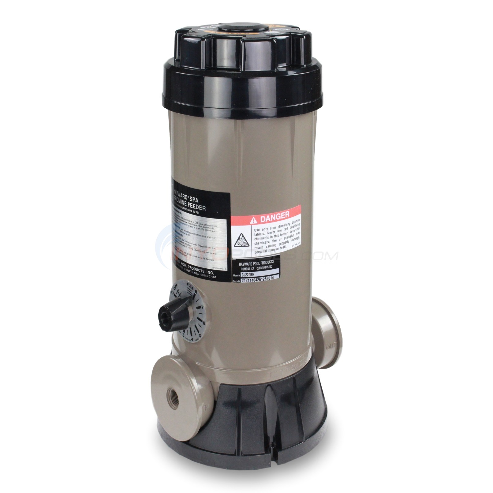 Hayward CL220BR OffLine Spa Bromine Feeder, 9 Lbs. Capacity