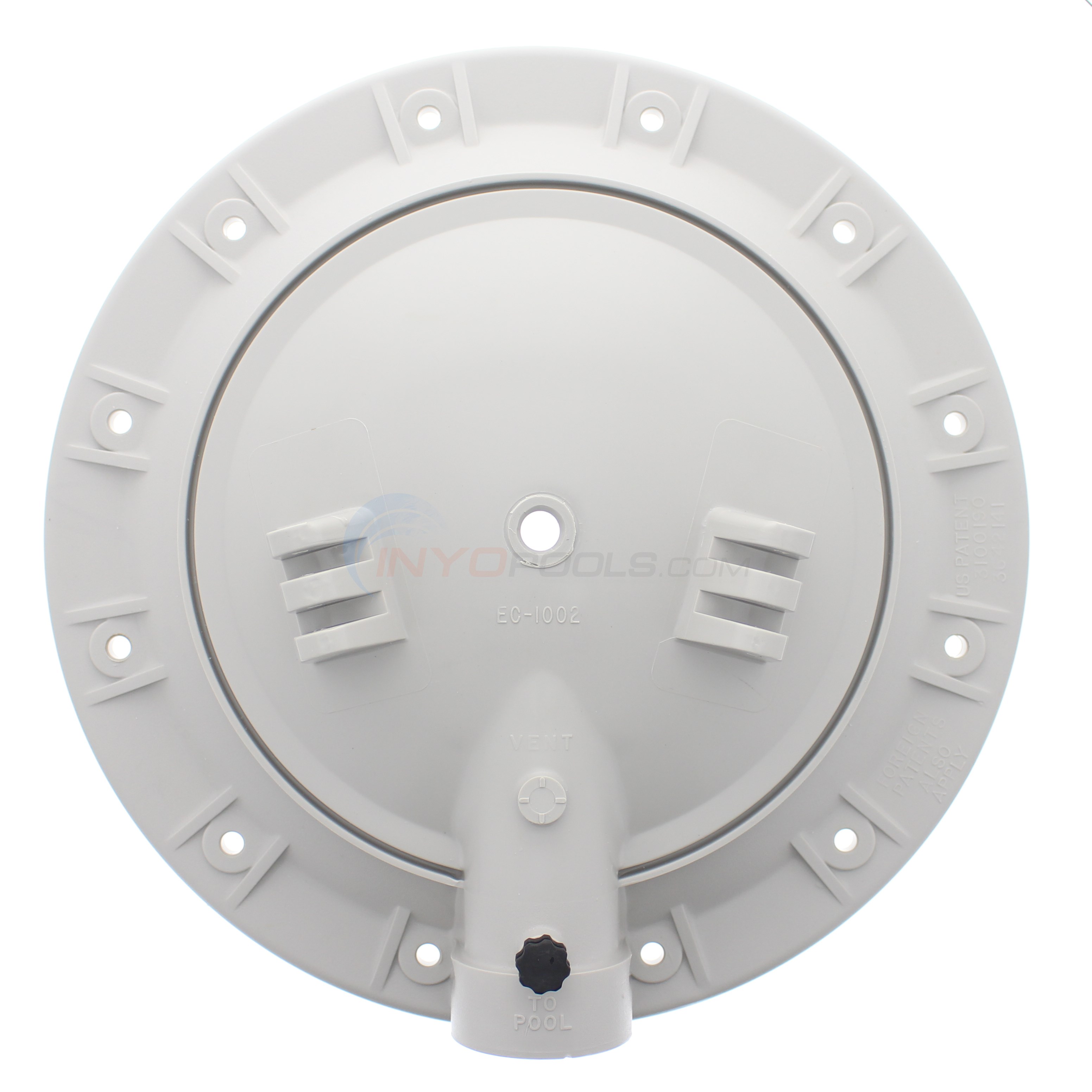Hayward Filter Head w/ Vent Valve, EC40 - Platinum (ecx10334p)