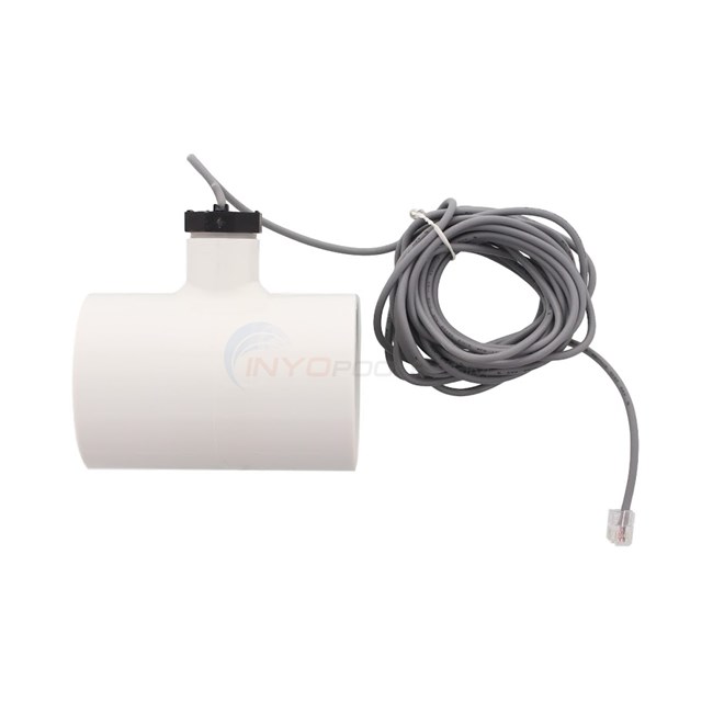 Pureline Replacement Flow Switch with 2" Tee & 15' Cable, Compatible with AquaRite GLX-FLO - PL7102